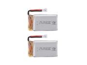 A pack of 2pcs 3.7V 25C 1100mAh Upgraded Lipo Battery for Syma X5SC X5SW RC Quadcopter Drone