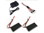 IUModel 2 pcs 7.4V 980mAh lipo Battery for Wltoys V262 V912 V333 V353 A949 A959 A969 A979 U829 RC Helicopter RC quadcopter