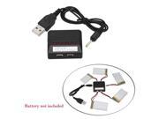IUModel 5 in 1 lipo Battery USB Charger for Hubsan H107D H107C H107L Syma X5C X5SC X5SW Q7 RC Quadcopter