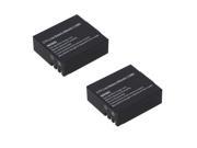 IUModel A pack of 2pcs 3.7V 900mAh Li ion Battery Replacement Battery for SJ4000 SJ5000 M10 RC FPV sport Action Camera
