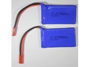 IUModel 2 x 3.7V 780MAH Li Poly battery For WL Toys V636 V686 V686G V686J V686K RC Quadcopter Quadricopter Drone