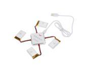 IUModel New 4 in 1 SJ Charger Set with 4pcs 3.7V 750mAh Lipo Battery for SJ300 1 HJ W609 9 H801 wifi RC Quadcopter