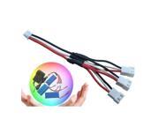 IUModel 2pcs lot 3 in1 charger cable for 7.4V Li po battery of Syma X8C X8W X8G MJX X101 RC Quadcopter