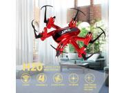 JJRC H20 2.4G 4CH 6 Axis Gyro Nano Hexacopter RTF Quadcopter Drone Color Red