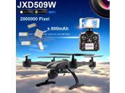 WIFI FPV JXD 509W Headless Aerial 6Axis 4CH RC Quadcopter RTF 2MP Camera Drone both support android IOS with 4pcs extra battery