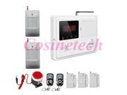 Auto dial household PSTN security alarm system with 120 wireless zones support max 150 remote controllers 150 detectors