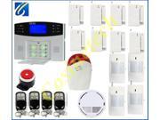 Hote sales Auto dial SMS intercom security alarm system GSM850 900 1800 1900Mhz gsm home alarm system