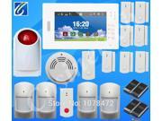 HOT sales 868MHZ home alarm system with operate menu in language English German Italian Dutch French Czech Finnish for option