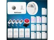 APP control alarm system 315 433MH 2262 code GSM alarm system with 3 wired and 70 wireless defense zones Burglar Alarm System