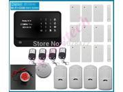 Customized WIFI GSM Alarm system for security smart home office shop bank burglar alarm system compatible with IP camera alarm