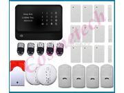 Latest GPRS GSM home Security system WIFI alarm system compatible with IP camera GSM850 900 1800 1900Mhz anti theft alarm system