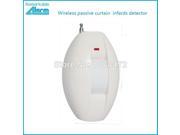 Wireless curtain PIR sensor infrared motion detector for Home security GSM PSTN Alarm Systems SMT design anti RFI anti EM