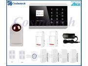 KR 8218G burglar alarm kit humanized menu clear voice Home security GSM PSTN alarm System Secrui anti theft alarm