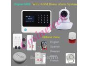 Reliable Original G90B WIFI GSM alarm system GPRS surveillance IP camera alarm system smart Home security alarm RFID keypad