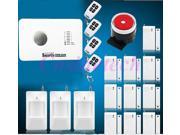315 433MH 2262 code APP control GSM alarm system with 3 wired and 70 wireless defense zones Burglar Alarm System