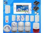 FSK technology 868MHZ 7 inch touch screen GSM850 900 1800 1900Mhz alarm system support smart home appliances control system