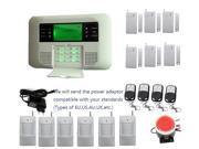Stable classic type Voice prompt SMS controled auto dial Mobile Call GSM850 900 1800 1900MHz Home security GSM PSTN Alarm System