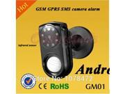 Auto call SMS GPRS GM01 GSM camera alarm Infrared Motion Detector PIR sensor Night Vision IR camera alarm with Android ios APP