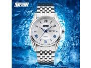 Luxury Brand Oirignal Quartz Wristwatches With Date Week Full Steel Business Casual Watches Men Watch Relogio Masculino