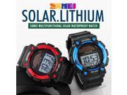 LED Solar Outdoor Sports Watch Men SKMEI Brand 1126 Lithium Battery Multifunctional Watches Men Waterproof Digital Watch Clock