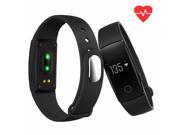 Original ID107 Sport Smart Wristband Bluetooth 4.0 Smart Band Heart Rate Sleep Monitor Smart Bracelet for IPhone SE 6S Plus IOS Android Color Black Blue Orang
