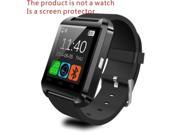 10 x Premium Clear Screen LCD Protector Guard For Smart Watch U8 Color Transparent Please note that this is not a watch! . .