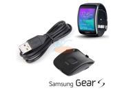 Black Charging Cradle Smart Watch Charger Dock for Phone Gear S SM R750 New K FAITH TRADE CO. LIMITED