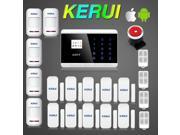 KR 8218G Russian English French Spanish Voice Android Iphone APP Controlled Dual Net Touch keypad PSTN GSM Alarm System