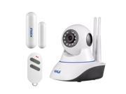 KERUI WiFi IP Camera Home Burglar Security detector Alarm System IOS Android Control camera alarm system