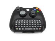 1pc Wireless Controller Messenger Game Keyboard Keypad ChatPad For XBOX 360 Black Hot Worldwide