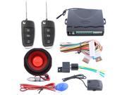 Quality car alarm kit one way remote lock unlock over heading warming and learning code method