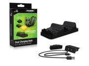 New Dual Charger Dock Station 2 Rechargeable Battery for Microsoft Xbox One Wireless Controller