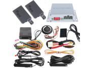 Immobilizer bypass PKE car alarm system remote engine start stop push button start and touch password entry 433.92MHZ