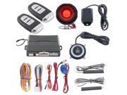 433.92MHZ Car Alarm Kit Passive Keyless Entry Auto Turn On Off Headlight Push Button Start Car Finding and Remote Engine Start