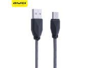 Awei CL 982 1M Universal Nylon Braided Micro USB Data Charging Cable