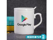 Mug Cup for Geek Glass ceramic mug gift programmer Google Google Play app store at the Fed Cup produced