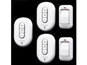 2 doorbell buttons 3 doorbell receivers 100M remote control AC 110 240V Waterproof button need batteryWireless doorbell
