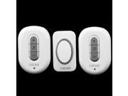 1 transmitter 2 receiver High Quality home DoorBell Waterproof 280m work range Mini Wireless Door bell 48 Ring tunes for choose