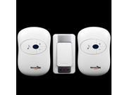 High Quality Wireless Doorbell Waterproof DC battery 300m remote control Door Bell 1 transmitter 2 receiver