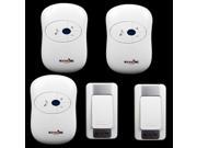 New high quality wireless waterproof door bell 36 music melody 300M doorbell 2 transmitters 3 receiver home doorbells