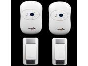 High Quality Wireless Doorbell Waterproof DC battery 300m remote control Door Bell 2 transmitter 2 receiver