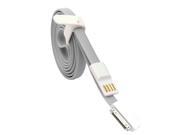USB 30 pin Magnet Data Cable for iPhone 3G 3GS 4 4S All Carriers T Mobile ATT Verizon Sprint US Cellular Cricket Grey All Repair Parts USA Seller