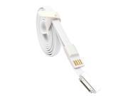 USB 30 pin Magnet Data Cable for iPhone 3G 3GS 4 4S All Carriers T Mobile ATT Verizon Sprint US Cellular Cricket White All Repair Parts USA Seller