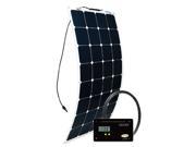 Go Power! GP FLEX 100 100W Flexible Mono Crystalline Solar Kit with 30 Amp PWM Solar Controller