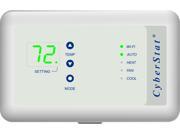 CyberStat CY1201WF WiFi Connected Programmable Thermostat Control your heating and air conditioning from anywhere anytime
