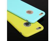 Arrival case for iphone 6 Candy colors Soft TPU Silicon phone cases for iphone 6 4.11 Coque with logo window Accessories