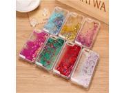 Glitter Stars Dynamic Liquid Quicksand Hard Case Cover For iPhone 4 4s Transparent Clear Phone Case YC368