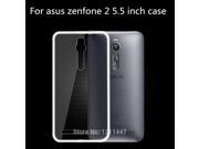 Transparent TPU skin soft gel Case for Asus Zenfone2 5.5 ZE551ML phone sets zenfone 2 back cover In stock