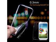 0.3mm Slim Ultra Thin Colorful Transparent Phone Case For Samsung Galaxy S4 Case i9500 TPU Clear Phone Back Cover