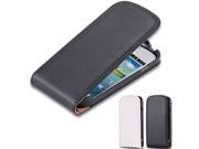 Vertical Magnetic Chip Flip Real Leather Cover For Samsung Galaxy S3 Mini i8190 Classic Vintage Mobile Phone Cases S 3